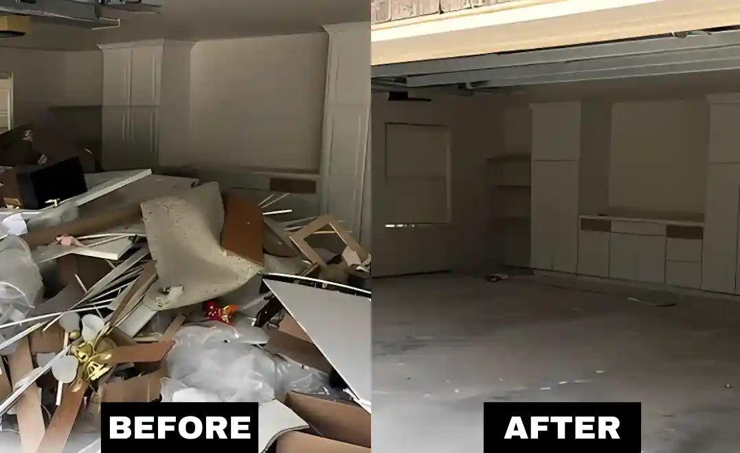 Swift Bin Junk Removal Before After